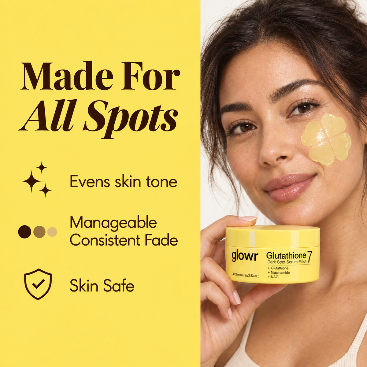 Glowr Glutathione Dark Spot Serum Patch 7