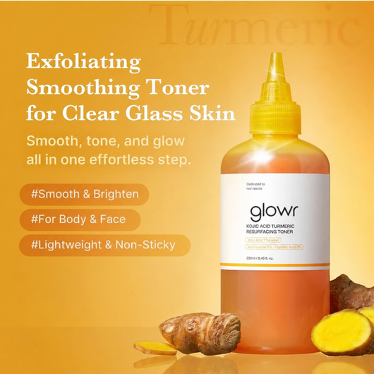 Kojic Acid Turmeric Resurfacing Toner (250ml)